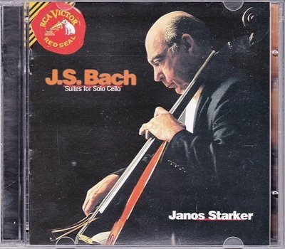 音樂居士新店#Starker Bach Cello Suites 巴赫大提琴無伴奏組曲 史塔克 2CD#CD專輯