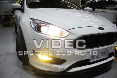 威德汽車精品 FORD FOCUS MK3.5 霧燈 HID 黃金光 3000K