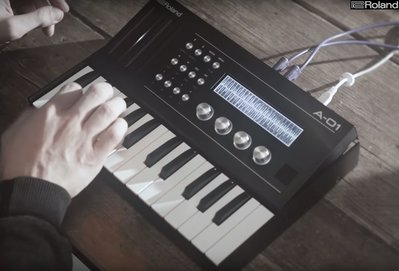小叮噹的店- 控制鍵盤 迷你音源機 樂蘭 ROLAND A-01K (MIDI)