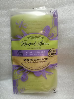 南法香頌  歐巴拉朵 薰衣草橄欖精油皂 150g （袋裝3入）