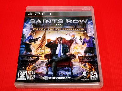 ㊣大和魂電玩㊣ PS3 黑街聖徒 4 Saints Row 4{日版}編號:J1~K1