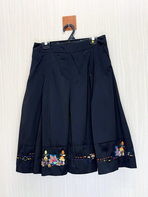 Donna Hsu 六藝設計師品牌 質感黑色繡花長裙