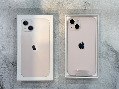 🌚 電信福利機  iPhone 13 128G 粉色 台灣貨 100% 2023/6/10