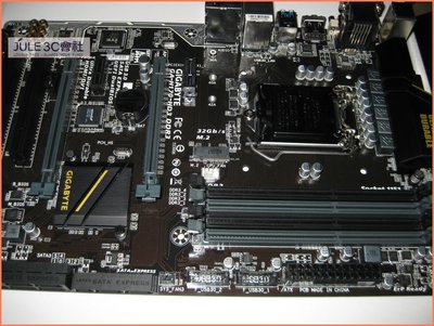 JULE 3C會社-技嘉 H170-HD3 DDR3 H170/六七代/DDR3/酷炫光/M2/ATX/1151 主機板