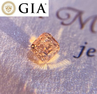 【台北周先生】天然Fancy粉紅色鑽石 0.73克拉 Even分布 送GIA證書