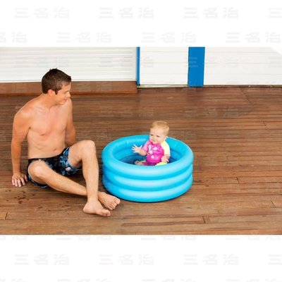 迪卡儂兒童寶寶嬰兒幼兒充氣泳池游泳池便捷戲水洗澡池IVA3