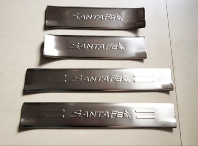 下殺- 現代 HYUNDAI 2014 SANTA FE 內迎賓踏板 SANTA FE 內門踏板 不鏽鋼材質