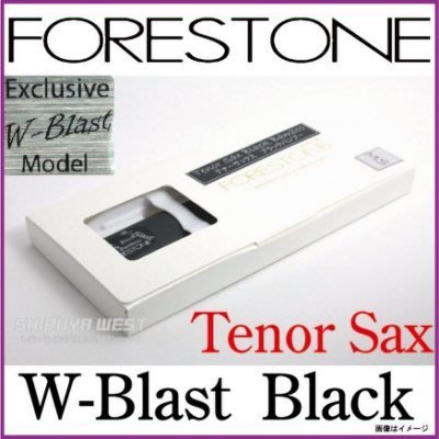 ∮愛友樂器∮ Forestone【Black Bamboo-W Blast Reed 竹碳纖維 次中音 薩克斯風 竹片】