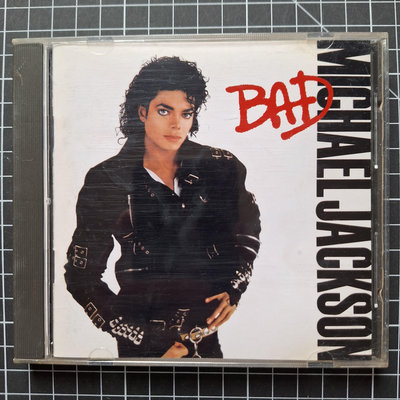 ※藏樂小舖※(西洋CD)麥可傑克森 Michael Jackson-Bad (早期版)