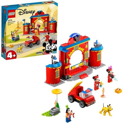 現貨 樂高 LEGO 迪士尼 Disney 系列 10776  米奇與朋友們 消防站 全新未拆 公司貨