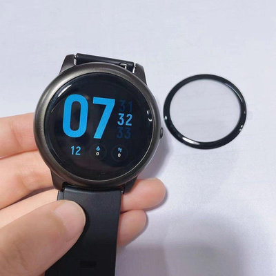 熱銷 適用於 小米 Haylou Solar LS05 屏幕保護套智能手錶配件 3D 曲面保護膜--可開發票