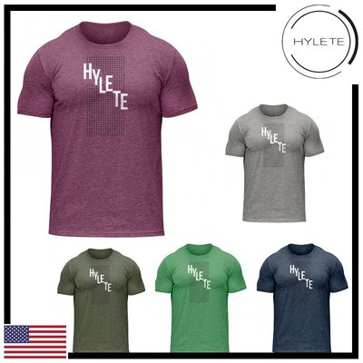 ►瘋狂金剛◄ HYLETE Cascade Tri-Blend Crew Tee  柔軟 透氣 運動 短袖T恤