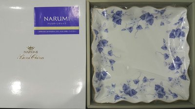 NARUMI 鳴海 骨瓷餐盤（日本製/全新品）