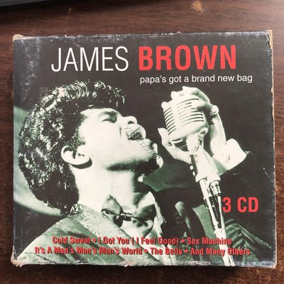 歐版拆 詹姆斯布朗 James Brown Papa s Got A Brand New Bag 3CD 唱片 CD 歌曲【奇摩甄選】