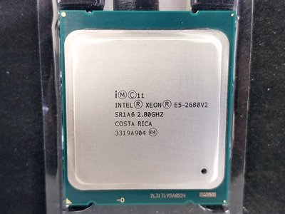 【含稅】Intel Xeon E5-2680 V2 2.8G 10C20T 2011 115W 正式CPU 一年保