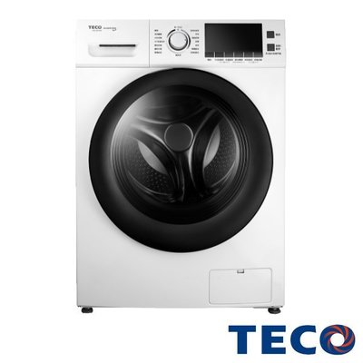 TECO東元 12公斤 變頻洗脫烘滾筒洗衣機 WD1261HW 16種洗程選擇 5種脫水轉速選擇