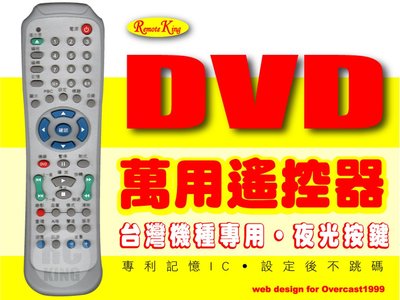 【遙控王】DVD影音光碟機多功能遙控器_適用SYNCO新格_DVD-369H、RC-003