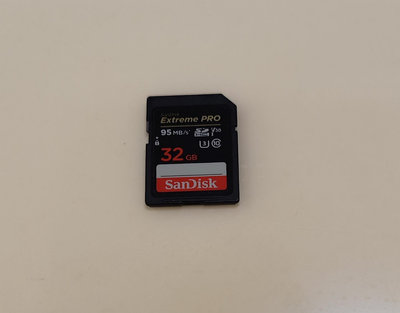 SanDisk extreme Pro 32G 高速 SD卡 黑卡