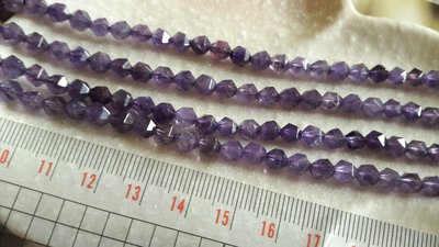 天然石~切面~天然紫水晶~一顆10元