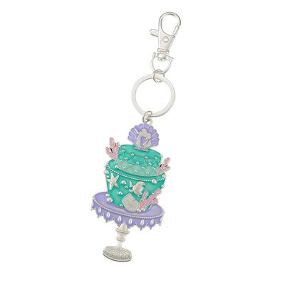 《現貨》日本迪士尼商店 正版 蛋糕禮服造型 小美人魚 艾莉兒 鑰匙圈 掛飾 吊飾
