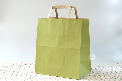 日本HEIKO手提紙袋 S2抹茶綠_3264055◎日本.手提.紙袋.抹茶綠.單色.提袋.包裝.手提袋