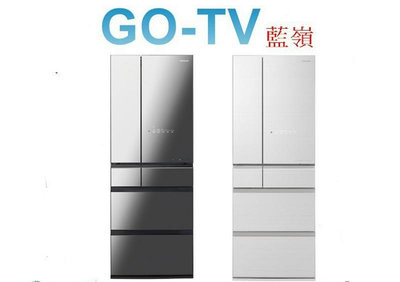 【GO-TV】Panasonic國際牌 550L 日本原裝 變頻六門冰箱(NR-F559HX) 限區配送