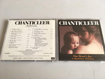「環大回收」♻二手 CD 早期【Chanticleer Our Heart's Joy】正版專輯 中古光碟 音樂唱片 影音碟片 自售