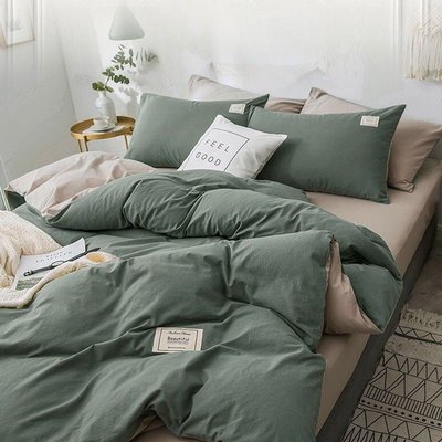 床包四件套 北歐風 被套 床單 枕套 水洗棉 單人 雙人 標準雙人 加大雙人床包組 床上用品~特價