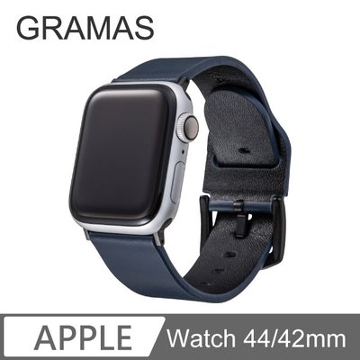 【現貨】ANCASE Gramas Apple Watch 42/44mm 義大利真皮錶帶