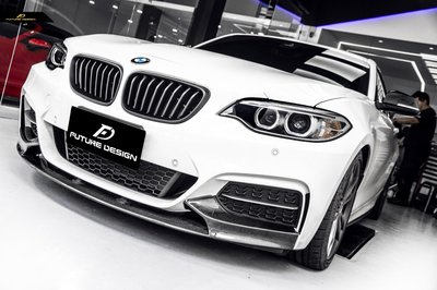 【政銓企業有限公司】BMW F22 MTECH Performance式樣 卡夢 前下巴 M235 M240 免費安裝