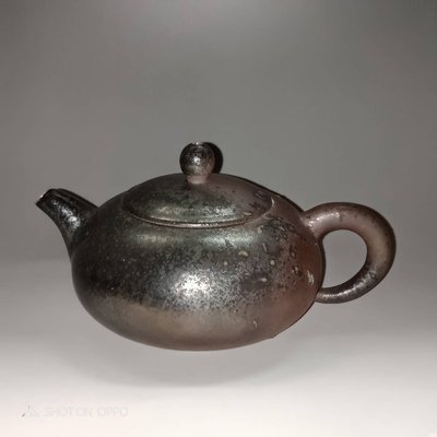 手拉胚柴燒茶壺(0023)