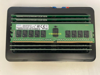 三星 8G 2RX8 PC4-2400T DDR4 RECC伺服器記憶體條M393A1G43DB1-CRC