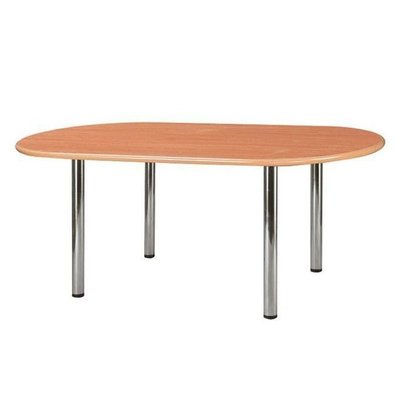 【P07-08A】木紋橢圓會議桌