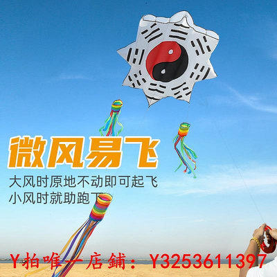 風箏軟體八卦風箏軟體3D立體無骨大型高檔超大型巨型大人專用網紅風箏戶外