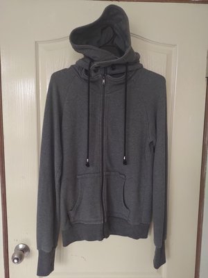 [99go] 日本 PSGB 灰色 休閒外套 厚地 連帽 棉質外套 L號