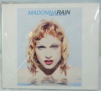 聽過一次，限量絕版罕見【 MADONNA 瑪丹娜 RAIN】CD，免運費！下單前請先問存貨喔！