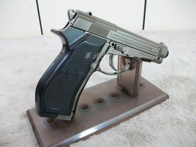【軍武門二館】FS 1001 M84(6mm)CO2槍(全金屬+金屬彈匣/新款古銅銀)短槍/生存遊戲