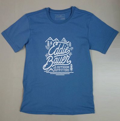 MISHIANA 美國品牌 Eddie Bauer 男生款棉質短袖T恤 ( 新品上市 .特價出售 ）