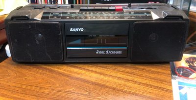 ［二手手提音響］早期三洋SANYO單卡帶手提錄音錄 音響 M7024k