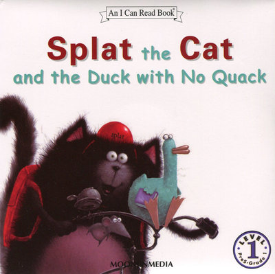 ＊小貝比的家＊ICR:SPLAT THE CAT DUCK WITH NO QUACK L1/單CD/3~6歲
