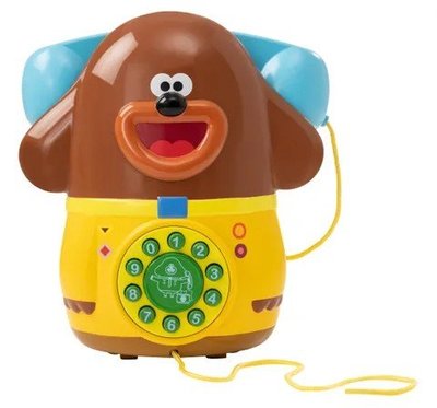 玳玳的玩具店 阿奇幼幼園-阿奇造型電話筒/有聲話筒/Hey Duggee/正版授權