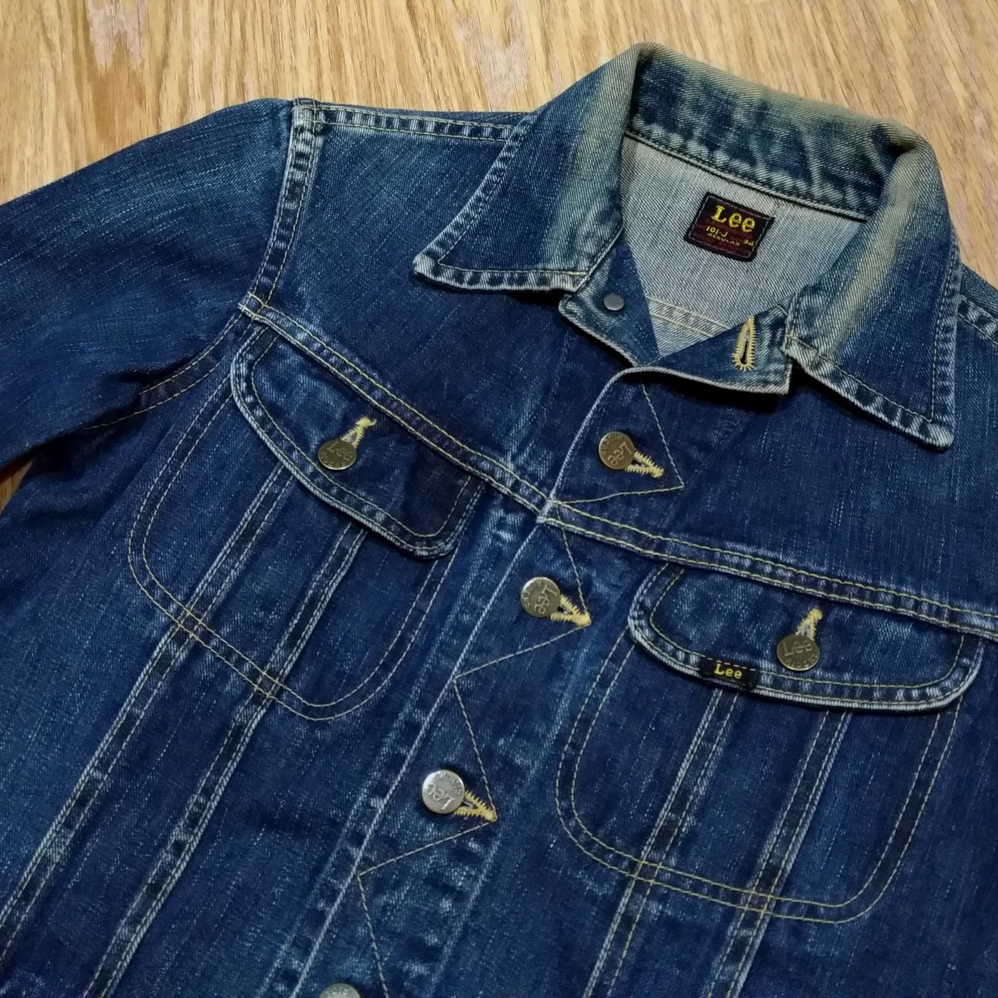 日本製The Real McCoy's X LEE 101-J Denim Jacket 復刻牛仔丹寧外套色