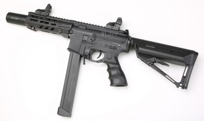 [01] SRC FALCON-WS 9mm M4 衝鋒槍 電動槍 (BB槍M16MP5狙擊槍UZI衝鋒槍M4卡賓槍