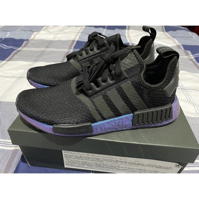 【正品】Adidas originals NMD-R1 黑紫 FV3645 慢跑潮鞋