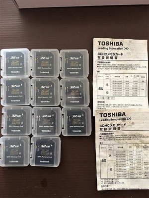 小祝 (年終特價) TOSHIBA SDHCメモリカード Class4 32GB SD-E032G4