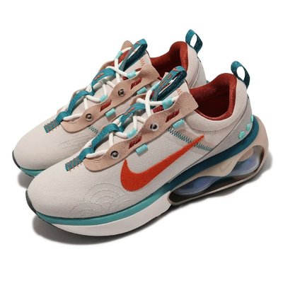 =CodE= NIKE AIR MAX 2021 針織慢跑鞋(卡其橘綠) DQ4974-181 大氣墊 厚底增高 男