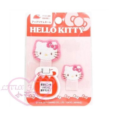 ♥小花花日本精品♥hello kitty凱蒂貓粉色大臉造型燙布貼兩入組熨燙貼貼紙貼布可愛貼紙56884906