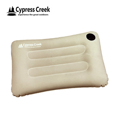 【露營趣】新店桃園 Cypress Creek CC-PL100 騰雲充氣枕 加長款 工學枕 充氣枕頭 吹氣枕 睡枕