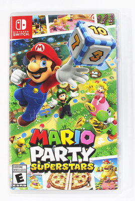 Switch NS 瑪利歐派對 超級巨星 Mario Party (中文版)**(二手商品)【台中大眾電玩】