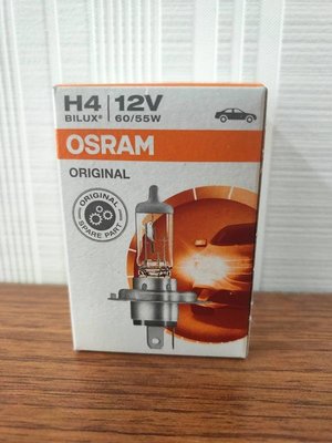 12V OSRAM 歐司朗 鹵素燈泡 H4 60/55W 德國製 VIOS ALTIS